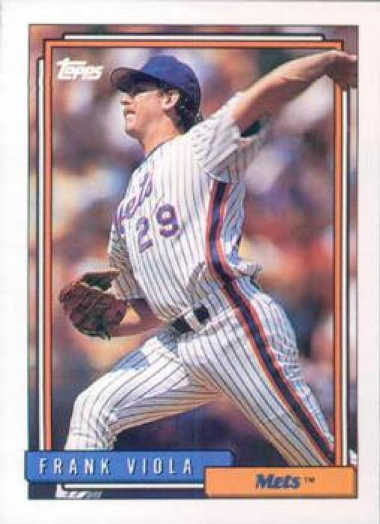 1992 Topps #510 Frank Viola VG New York Mets 