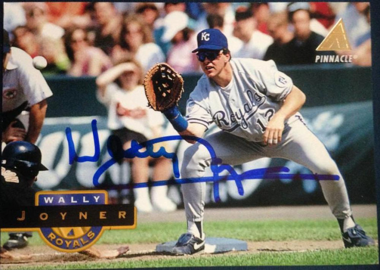 Wally Joyner Autographed 1994 Pinnacle #291