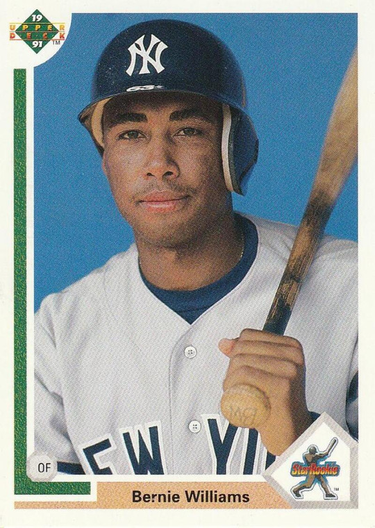 1991 Upper Deck #11 Bernie Williams VG New York Yankees 