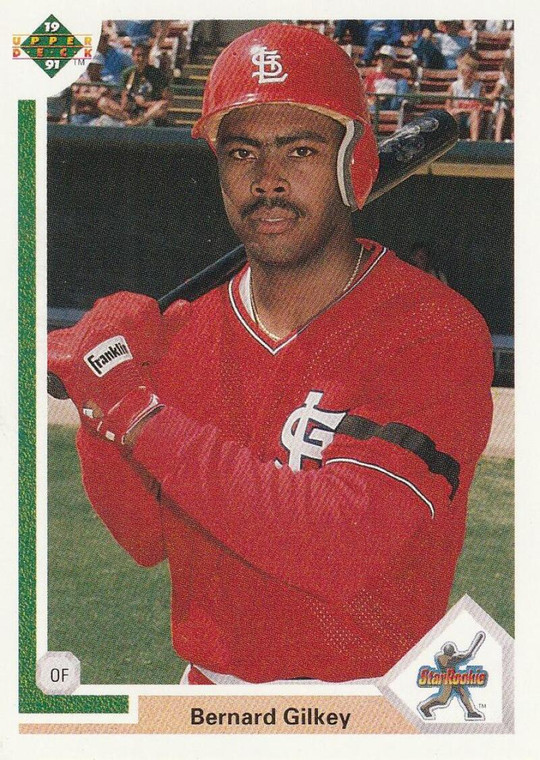 1991 Upper Deck #16 Bernard Gilkey VG St. Louis Cardinals 