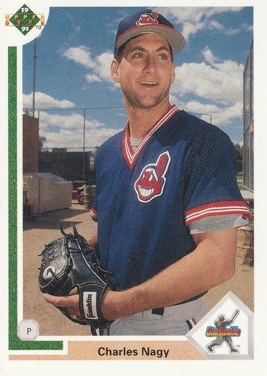 1991 Upper Deck #19 Charles Nagy VG Cleveland Indians 