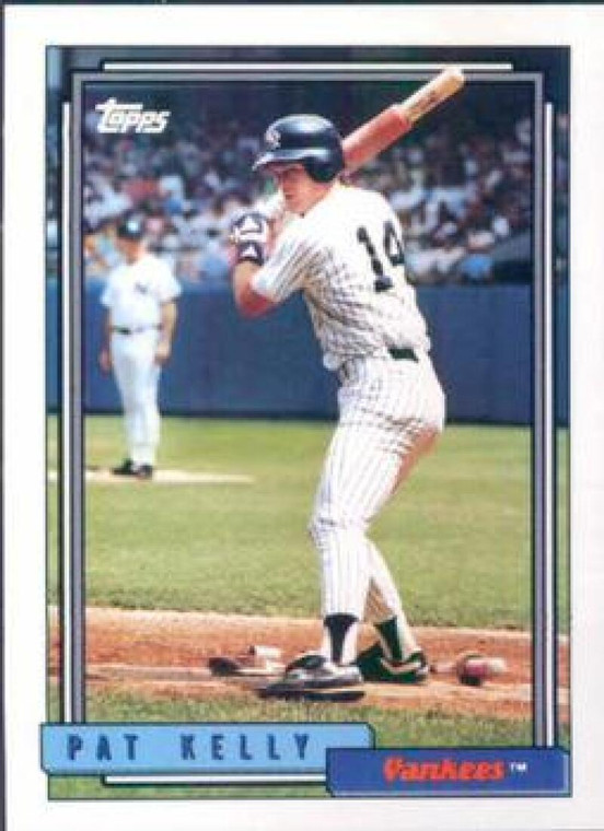 1992 Topps #612 Pat Kelly VG New York Yankees 