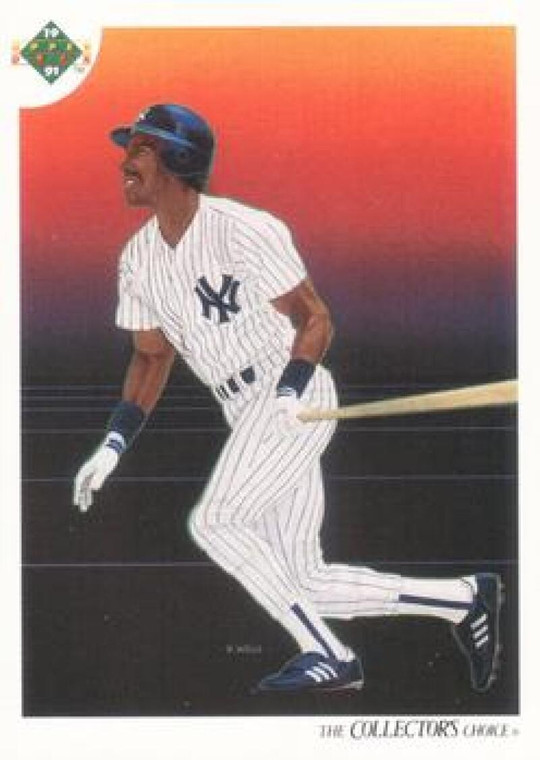 1991 Upper Deck #49 Roberto Kelly TC VG New York Yankees 