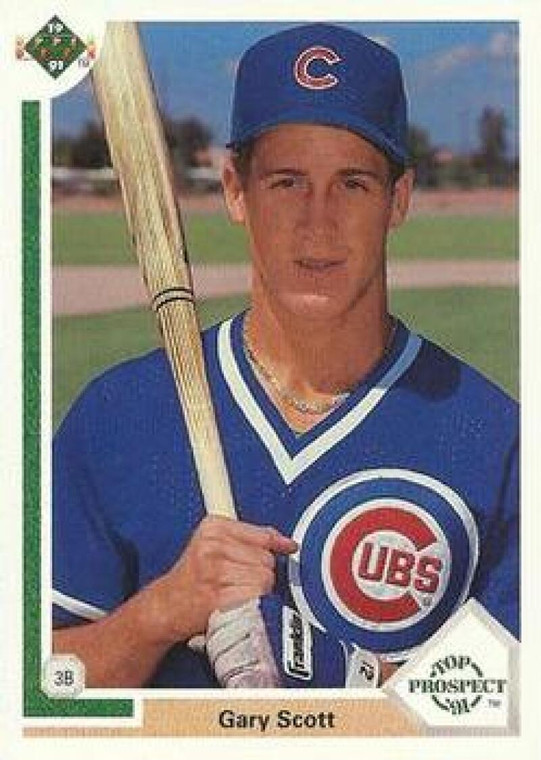 1991 Upper Deck #58 Gary Scott VG RC Rookie Chicago Cubs 
