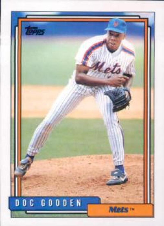 1992 Topps #725 Dwight Gooden VG New York Mets 