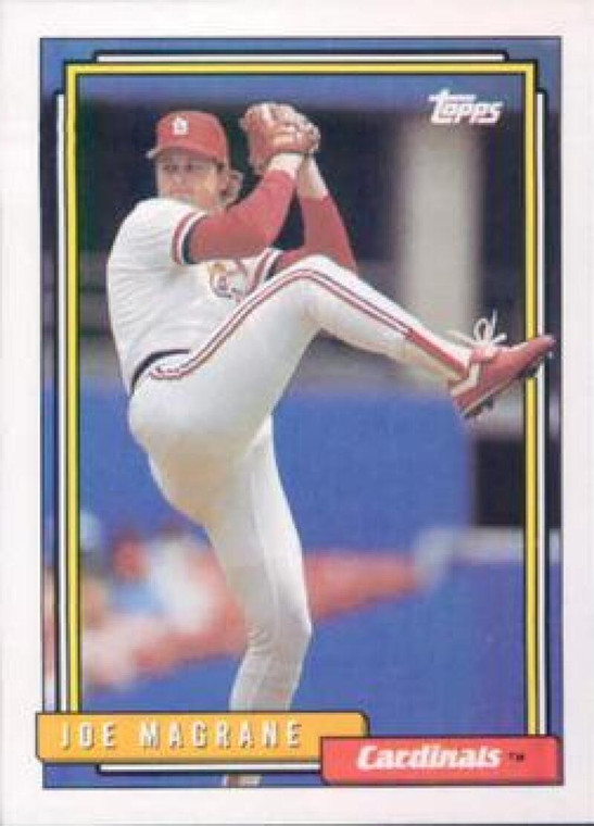 1992 Topps #783 Joe Magrane VG St. Louis Cardinals 