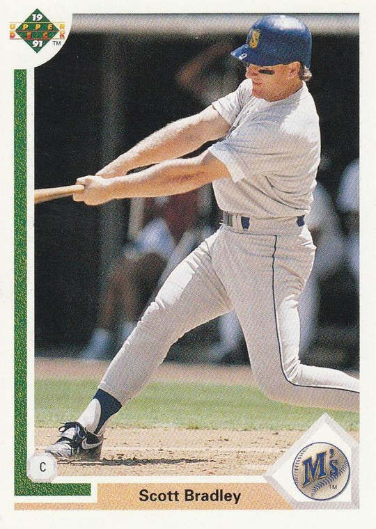 1991 Upper Deck #130 Scott Bradley VG Seattle Mariners 