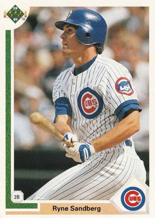 1991 Upper Deck #132 Ryne Sandberg VG Chicago Cubs 
