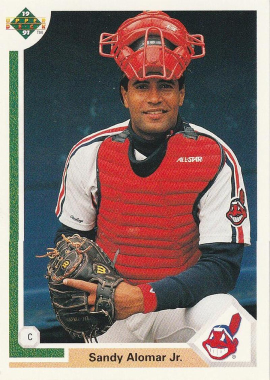 1991 Upper Deck #144 Sandy Alomar Jr. VG Cleveland Indians 
