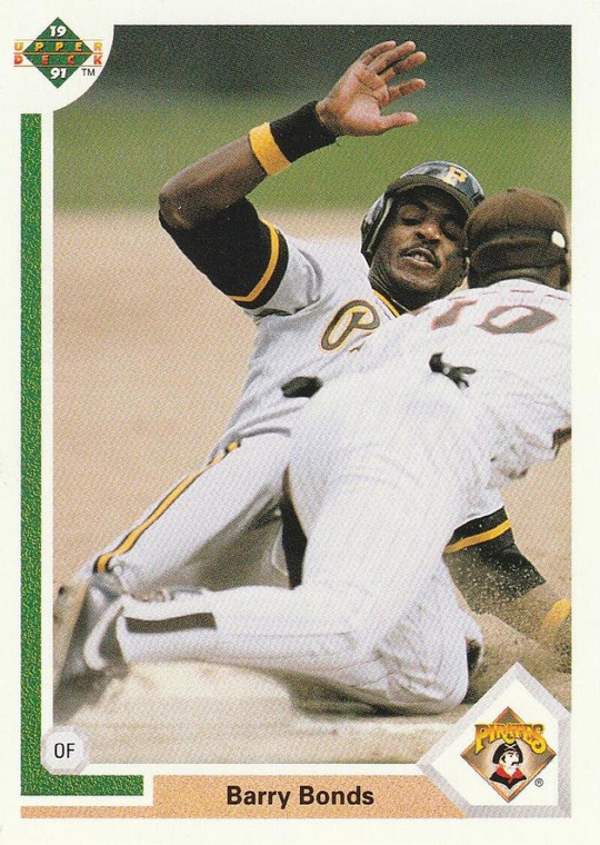 1991 Upper Deck #154 Barry Bonds VG Pittsburgh Pirates 