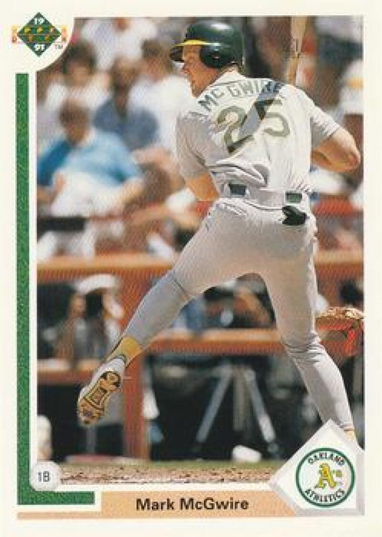 1991 Upper Deck #174 Mark McGwire VG Oakland Athletics 