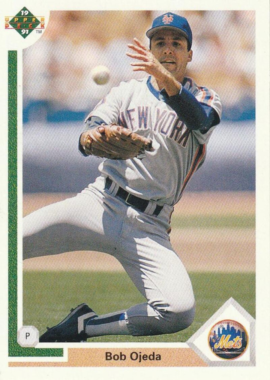 1991 Upper Deck #179 Bob Ojeda VG New York Mets 