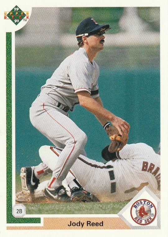 1991 Upper Deck #184 Jody Reed VG Boston Red Sox 