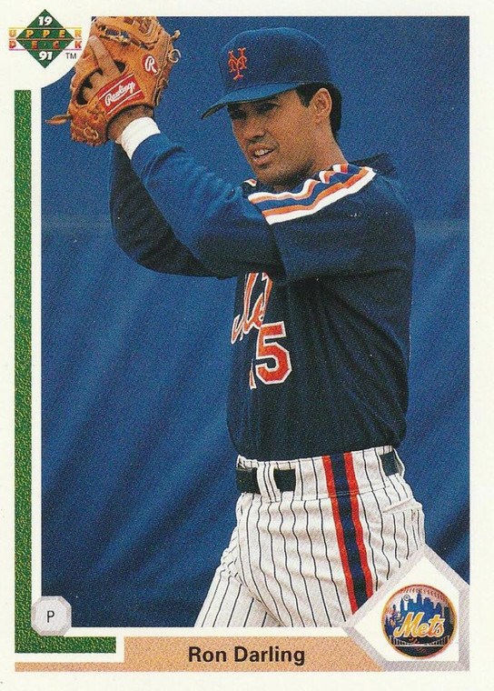 1991 Upper Deck #198 Ron Darling VG New York Mets 