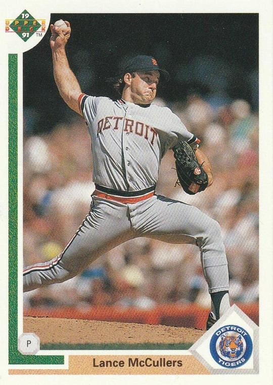 1991 Upper Deck #203 Lance McCullers VG Detroit Tigers 