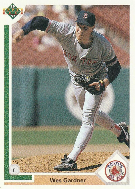 1991 Upper Deck #214 Wes Gardner VG Boston Red Sox 