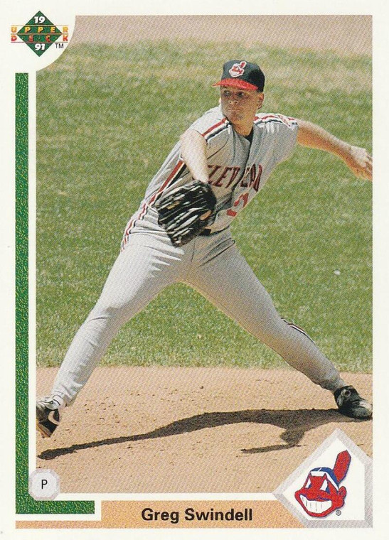 1991 Upper Deck #236 Greg Swindell VG Cleveland Indians 