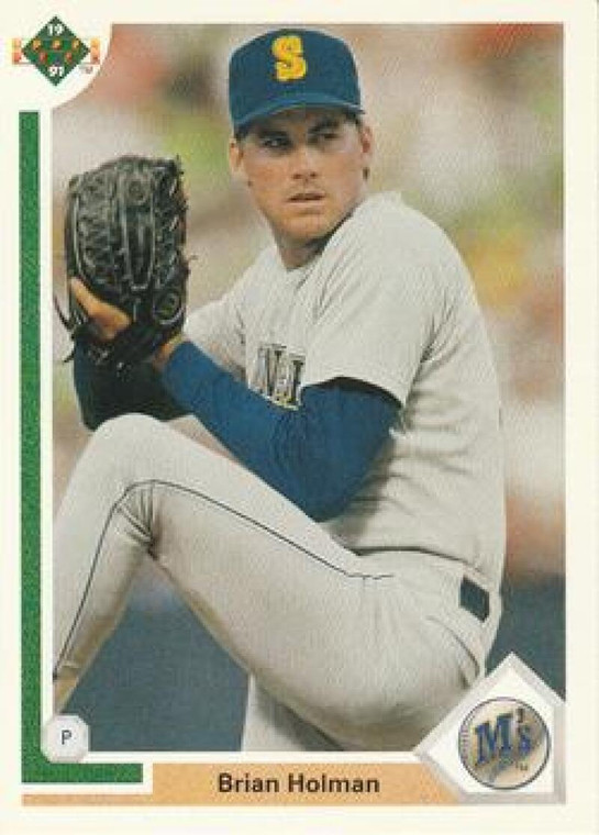 1991 Upper Deck #252 Brian Holman VG Seattle Mariners 