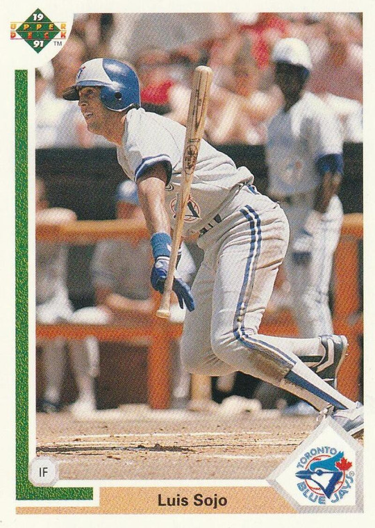 1991 Upper Deck #297 Luis Sojo VG Toronto Blue Jays 