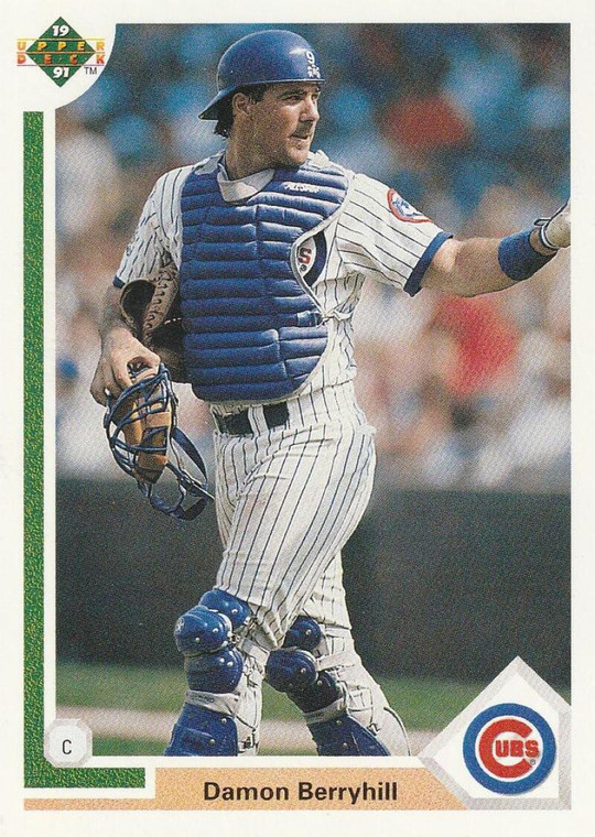 1991 Upper Deck #319 Damon Berryhill VG Chicago Cubs 