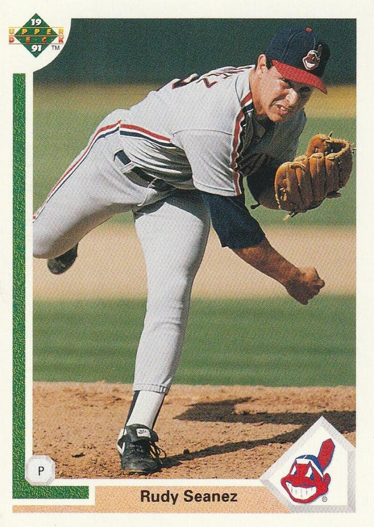 1991 Upper Deck #358 Rudy Seanez VG Cleveland Indians 