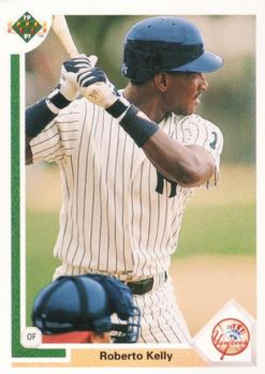 1991 Upper Deck #372 Roberto Kelly VG New York Yankees 