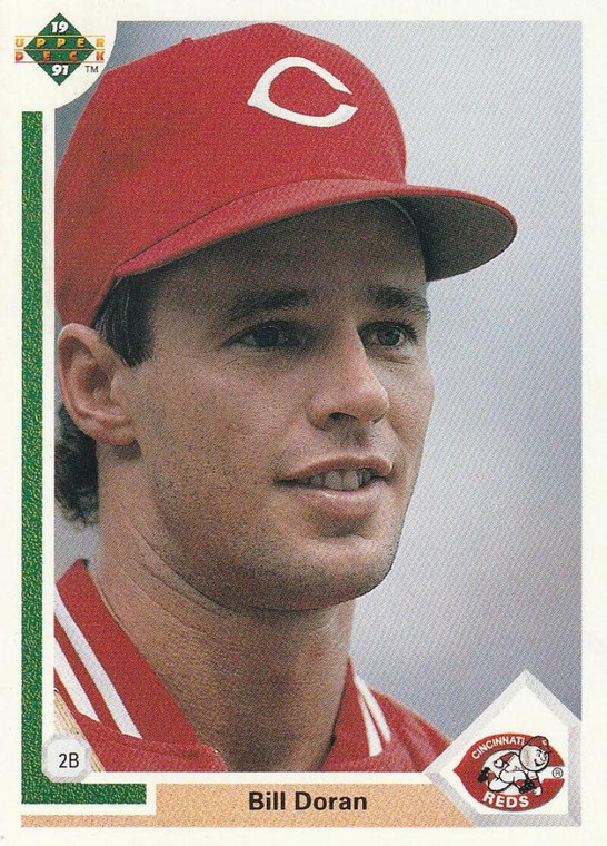 1991 Upper Deck #398 Bill Doran VG Cincinnati Reds 