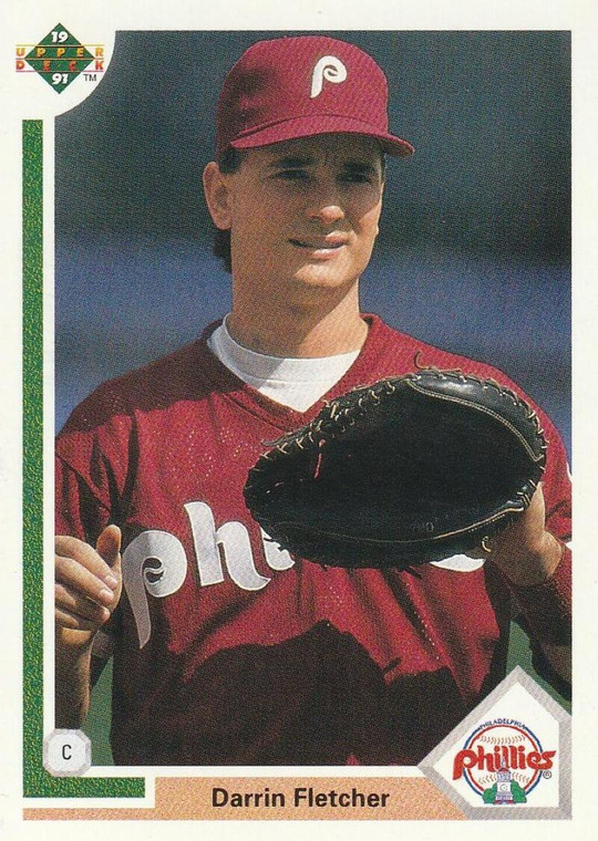 1991 Upper Deck #428 Darrin Fletcher VG Philadelphia Phillies 