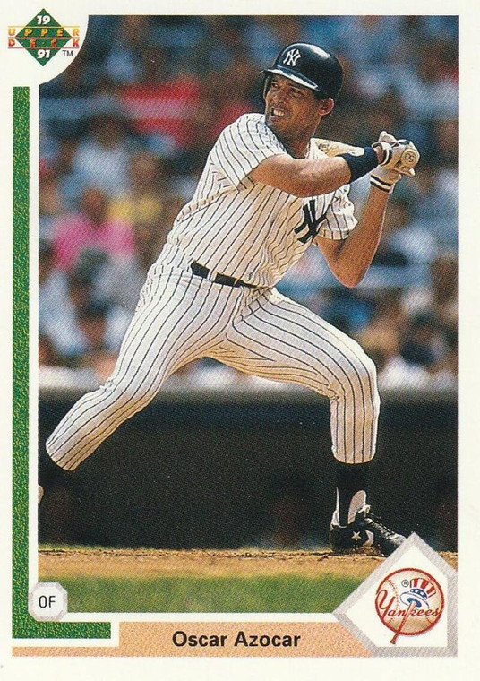 1991 Upper Deck #464 Oscar Azocar VG New York Yankees 