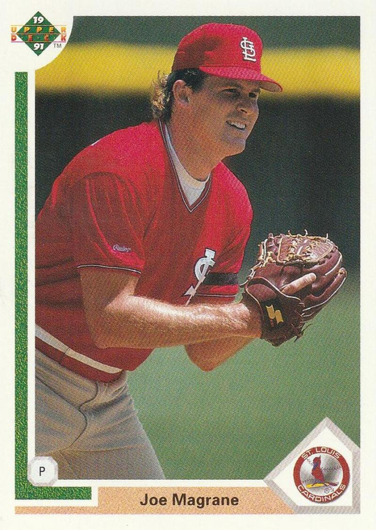 1991 Upper Deck #465 Joe Magrane VG St. Louis Cardinals 