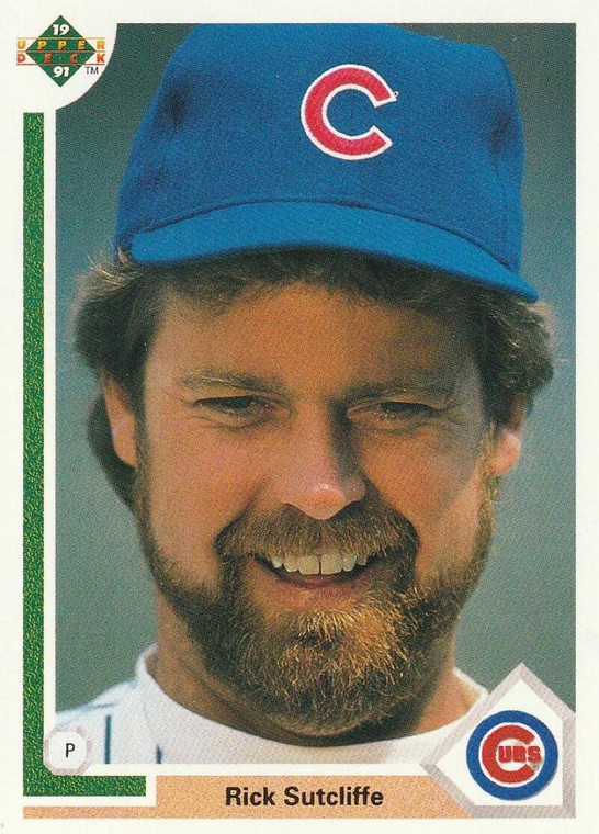 1991 Upper Deck #473 Rick Sutcliffe VG Chicago Cubs 