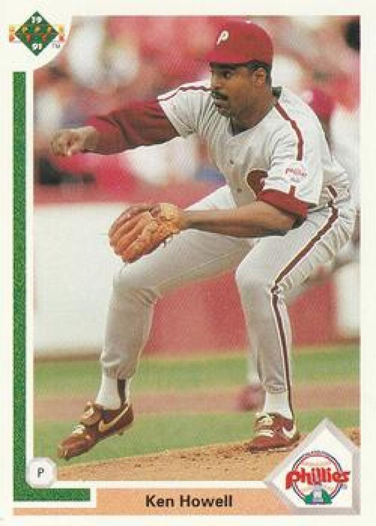 1991 Upper Deck #488 Ken Howell VG Philadelphia Phillies 