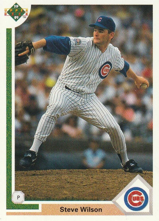 1991 Upper Deck #493 Steve Wilson VG Chicago Cubs 