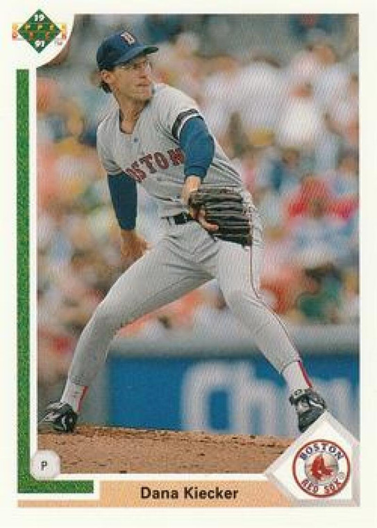 1991 Upper Deck #507 Dana Kiecker VG Boston Red Sox 