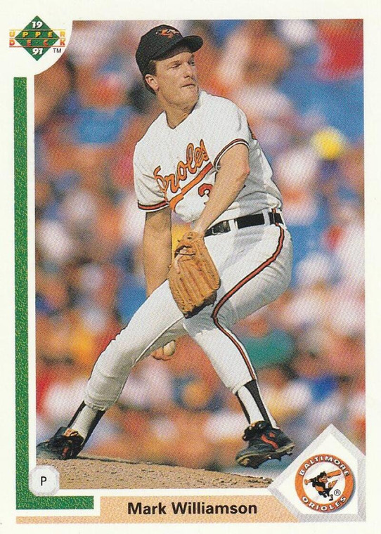 1991 Upper Deck #510 Mark Williamson VG Baltimore Orioles 