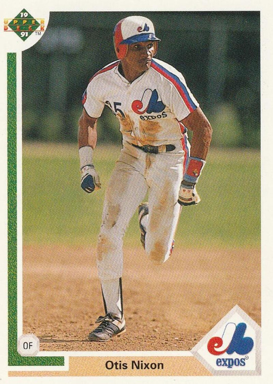 1991 Upper Deck #520 Otis Nixon VG Montreal Expos 