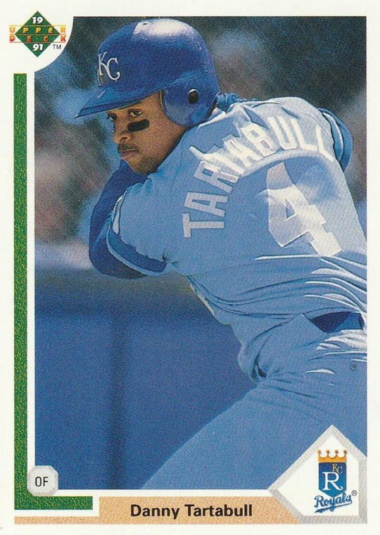 1991 Upper Deck #523 Danny Tartabull VG Kansas City Royals 
