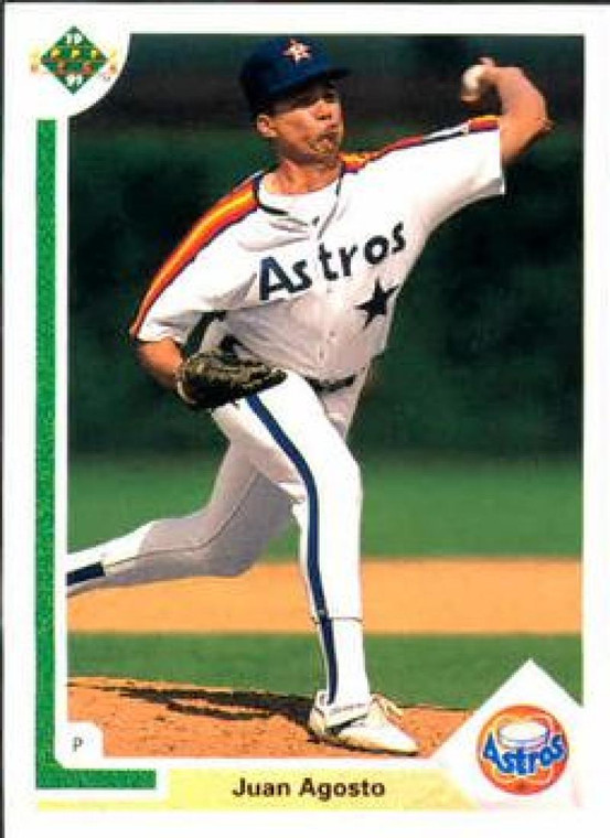 1991 Upper Deck #569 Juan Agosto VG Houston Astros 