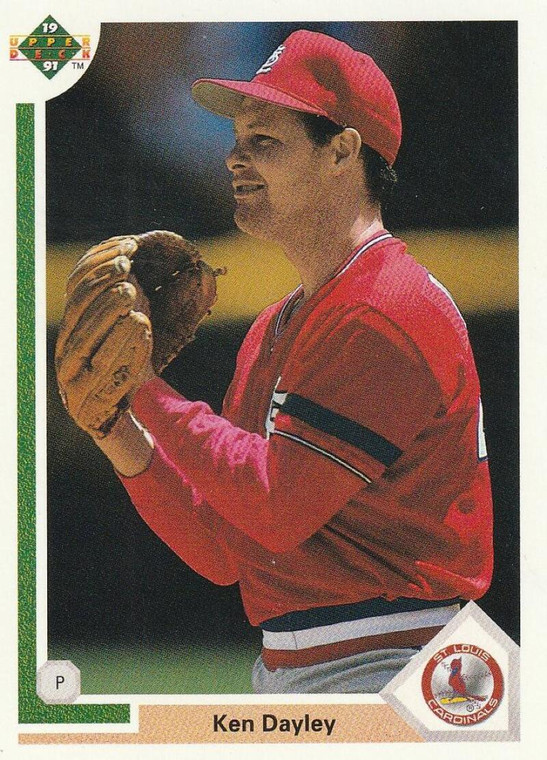 1991 Upper Deck #628 Ken Dayley VG St. Louis Cardinals 