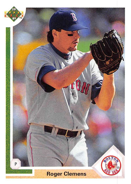 1991 Upper Deck #655 Roger Clemens VG Boston Red Sox 