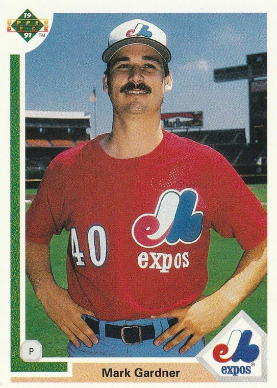 1991 Upper Deck #663 Mark Gardner VG Montreal Expos 