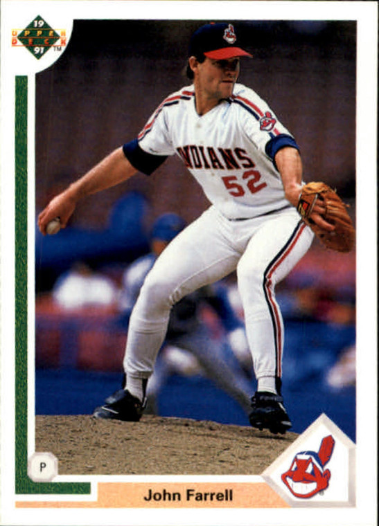 1991 Upper Deck #692 John Farrell VG Cleveland Indians 