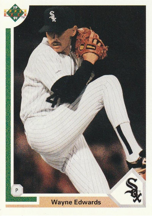 1991 Upper Deck #697 Wayne Edwards VG Chicago White Sox 