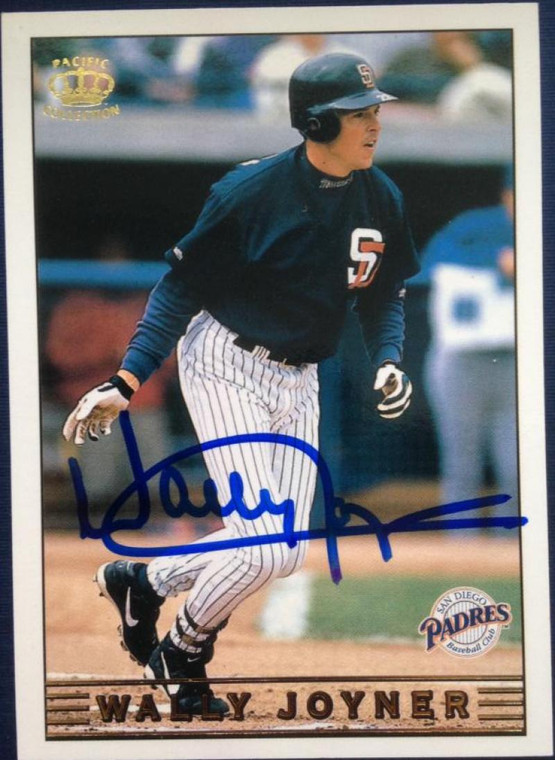 Wally Joyner Autographed 1999 Pacific Crown Collection #245