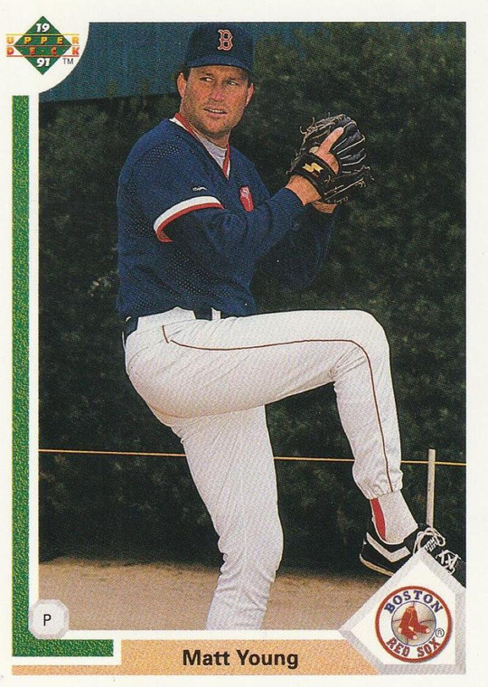 1991 Upper Deck #740 Matt Young VG Boston Red Sox 