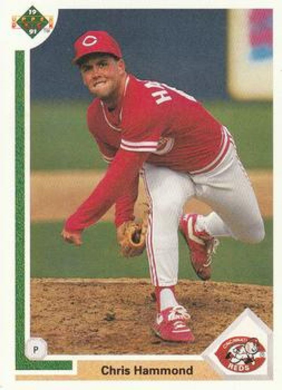 1991 Upper Deck #748 Chris Hammond VG Cincinnati Reds 