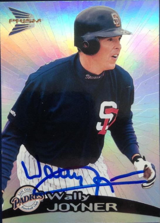 Wally Joyner Autographed 1999 Pacific Prism #125