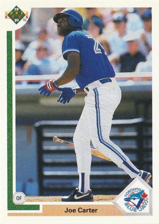 1991 Upper Deck #765 Joe Carter VG Toronto Blue Jays 