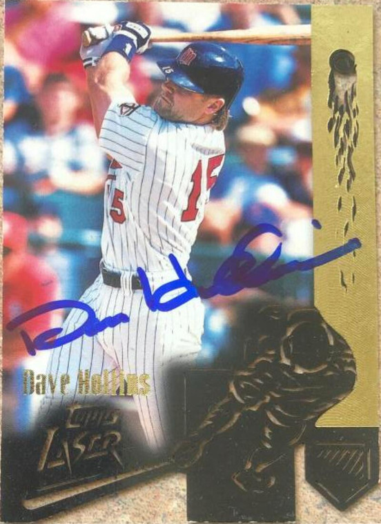 Dave Hollins Autographed 1996 Topps Laser #67