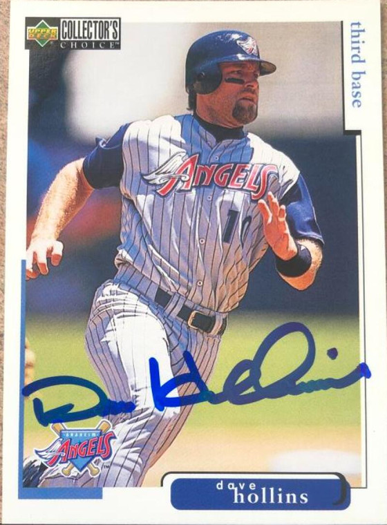 Dave Hollins Autographed 1998 Collector's Choice #29